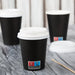 Nisbets Essentials Hot Cups and Lids Pack 12oz (300 Pack) Nisbets Essentials
