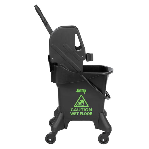 Jantex 21Ltr Tall Mop Bucket and Wringer - Green Print Jantex