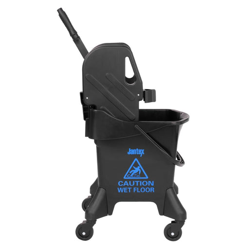 Jantex 21Ltr Tall Mop Bucket and Wringer - Blue Print Jantex