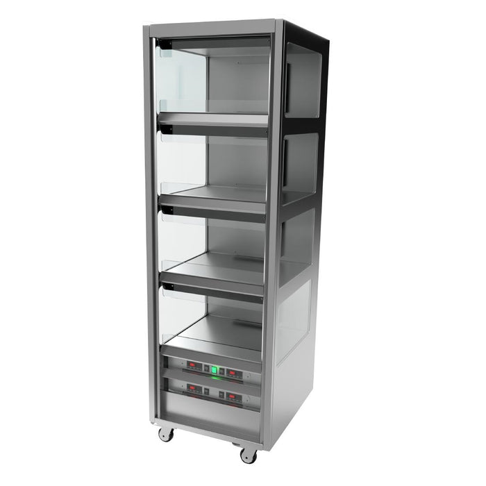 600mm. 3kW. 4 Heated Zonal Shelves.