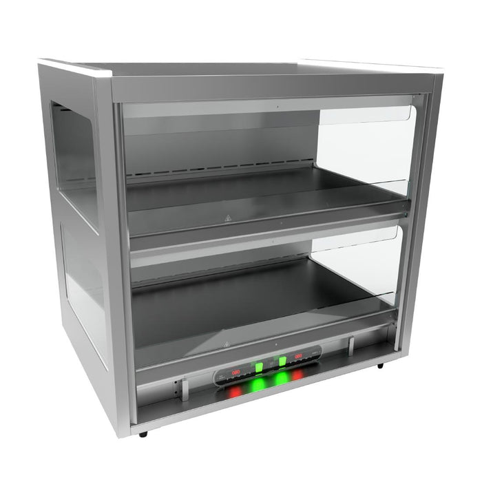 900mm. 3kW. 2 Heated Zonal Shelves.