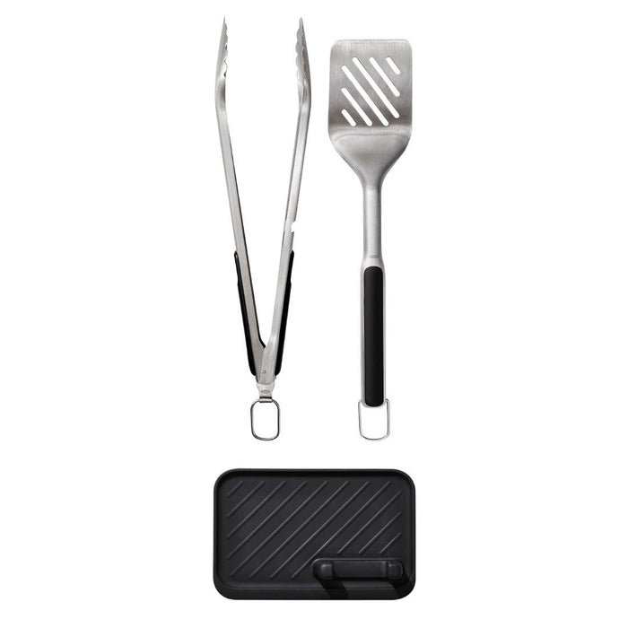 OXO Good Grips 3-Piece Grilling Tool Set