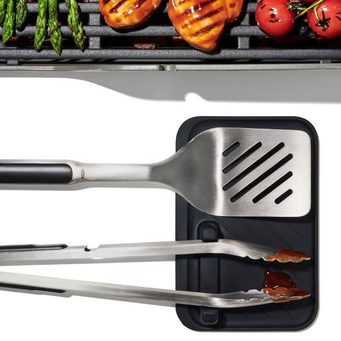 Oxo GG Grilling Set- Turner, Tongs & Tool Rest (3 Pack) OXO