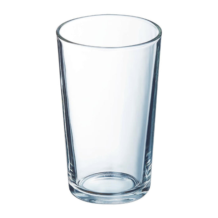 Arcoroc Conical Glasses UKCA CE Marked 1 Pint/570ml (24 Pack) Arcoroc