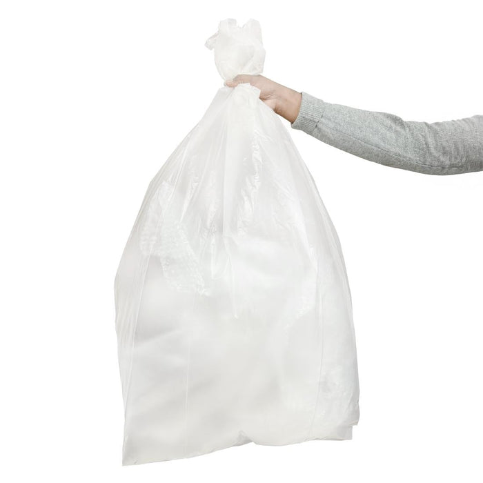 Jantex Heavy Duty Bin Bags Clear 160Ltr (100 Pack) Jantex