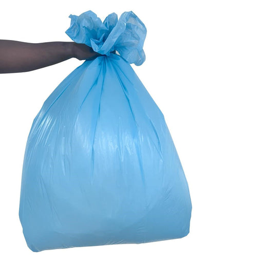 Jantex Medium Duty Bin Bags Blue 80Ltr (200 Pack) Jantex