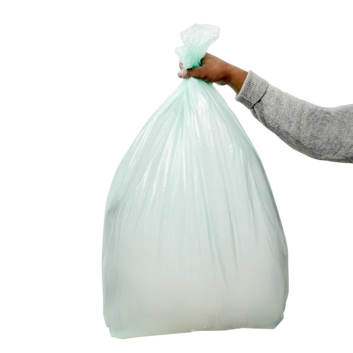 Jantex Medium Duty Bin Bags Green 80Ltr (200 Pack) Jantex