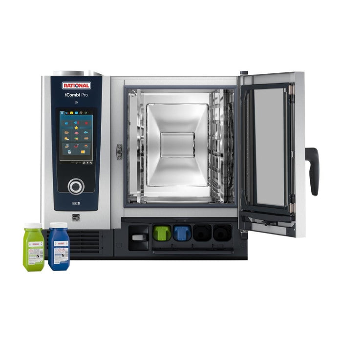 Rational iCombi Pro Combi Oven 6-1/1 Propane Gas iCare Autodose Rational