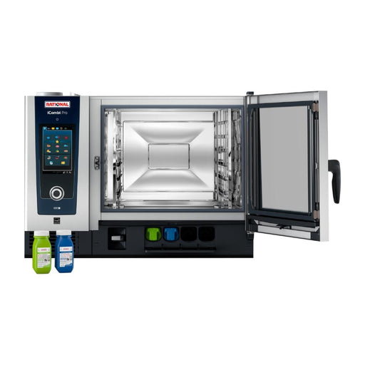 Rational iCombi Pro Combi Oven 6-2/1 Propane Gas iCare Autodose Rational