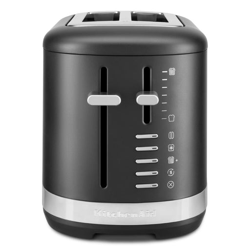 KitchenAid 2 Slot Manual Toaster Matte Black Kitchenaid