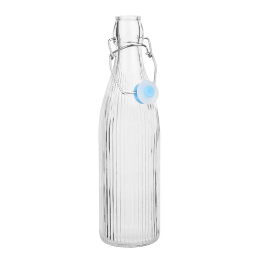 Olympia Ridged Swing Top Water Bottles 500ml (6 Pack) Olympia