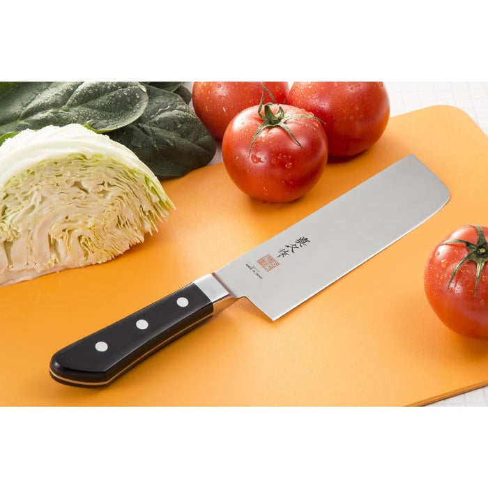 Mac Professional Nakiri Japanese Vegetable Knife MJU-65 Black 17cm MAC