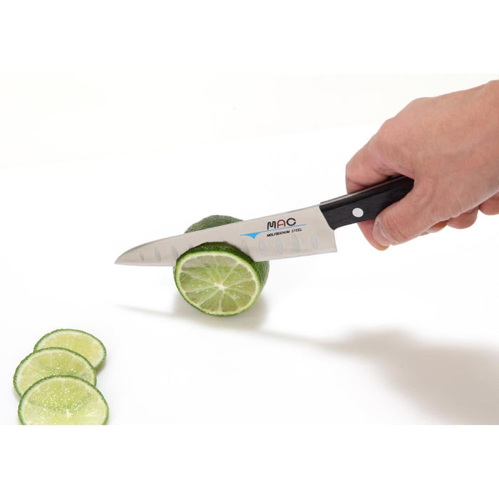 Mac Chef Series Paring Knife with Dimple TH-50 Black 13cm MAC