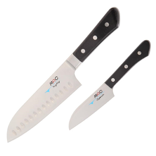 Contains Santoku with Dimple 170mm & Paring 125mm knives