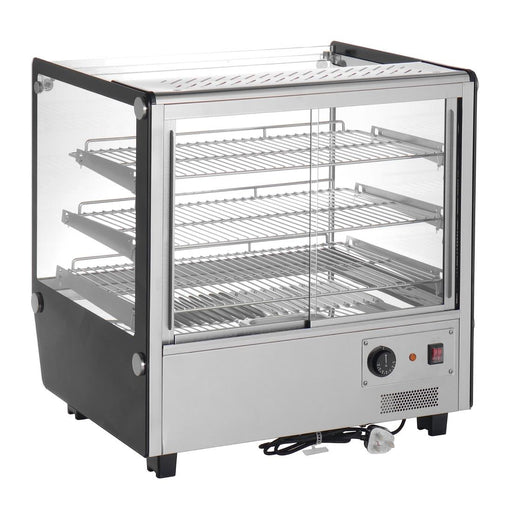 Buffalo Square Countertop Heated Display Merchandiser 120Ltr Buffalo
