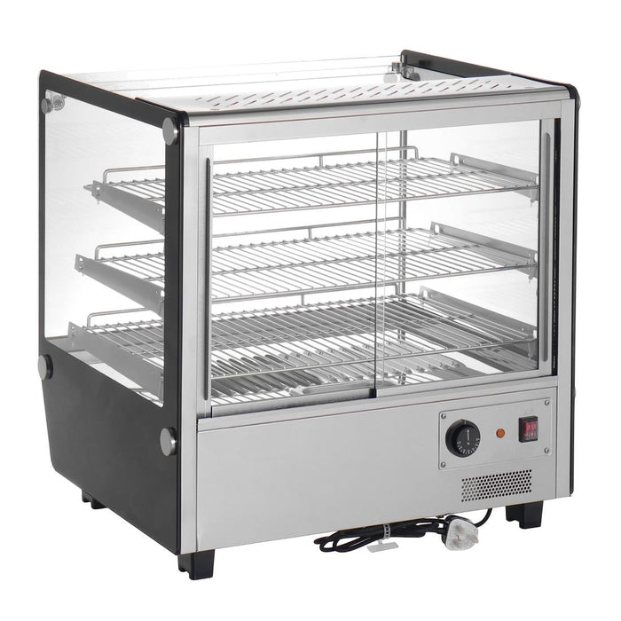 Buffalo Square Countertop Heated Display Merchandiser 120Ltr Buffalo