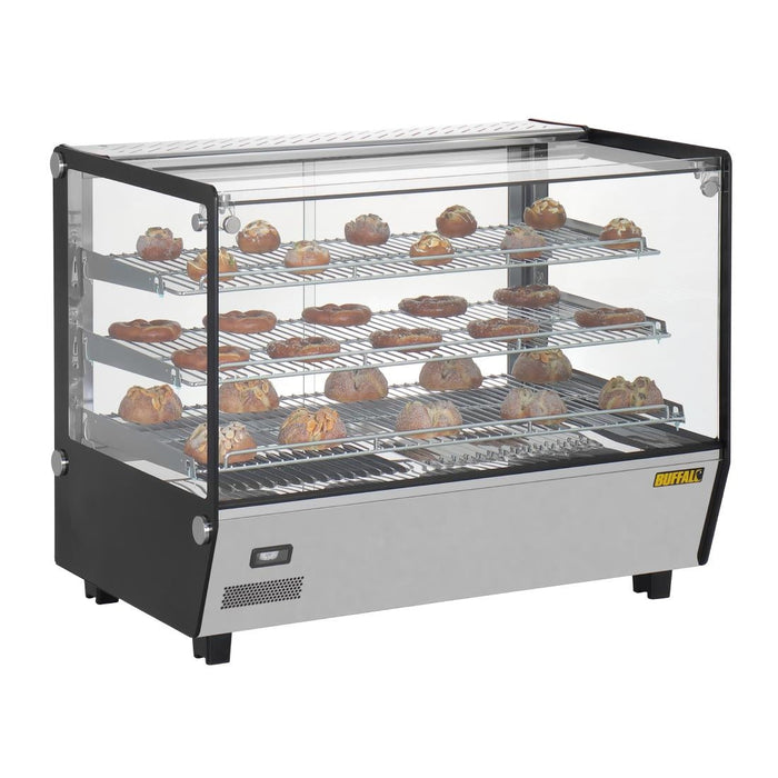 Buffalo Square Countertop Heated Display Merchandiser 160Ltr Buffalo