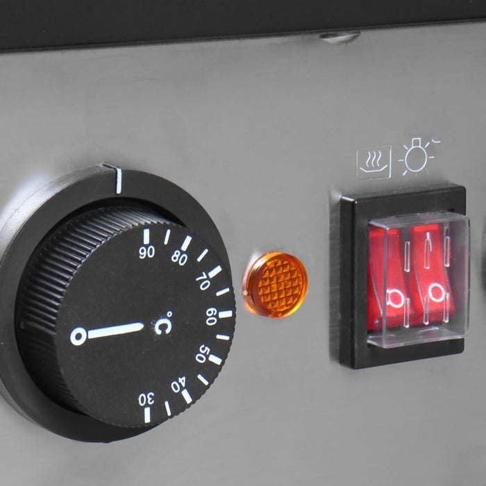 Buffalo Sloped Chute Food Warmer 2 Shelf Buffalo