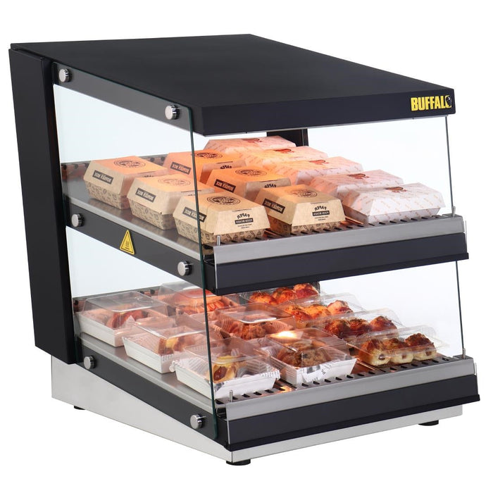 Buffalo Sloped Chute Food Warmer 2 Shelf Buffalo
