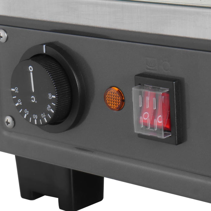 Buffalo Front and Rear Door Heated Merchandiser 96Ltr Buffalo