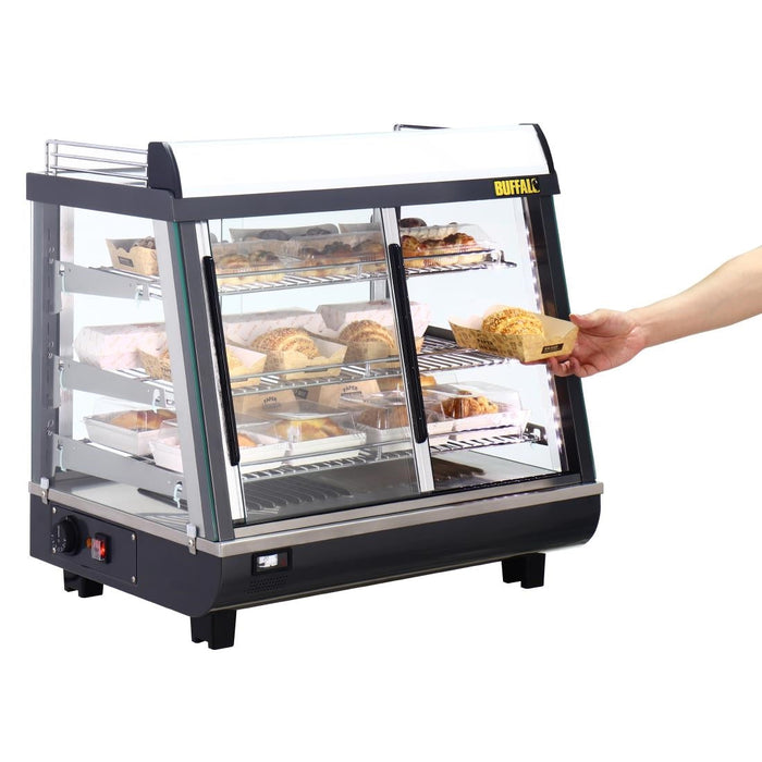 Buffalo Front and Rear Door Heated Merchandiser 96Ltr Buffalo