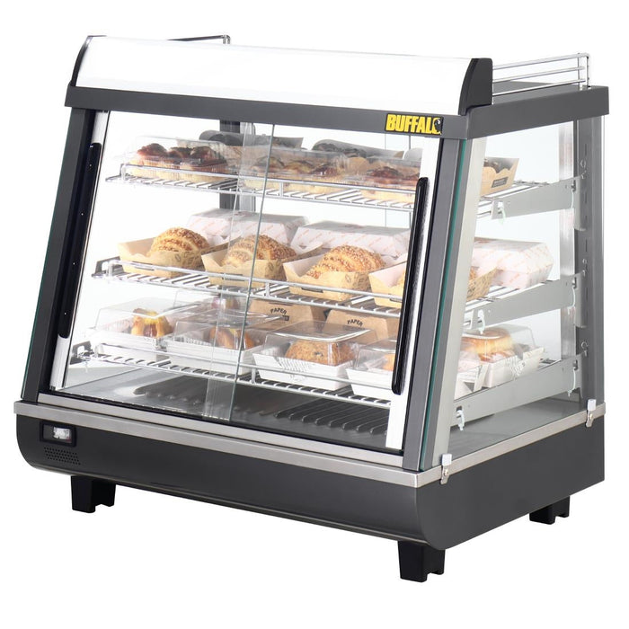 Buffalo Front and Rear Door Heated Merchandiser 96Ltr Buffalo