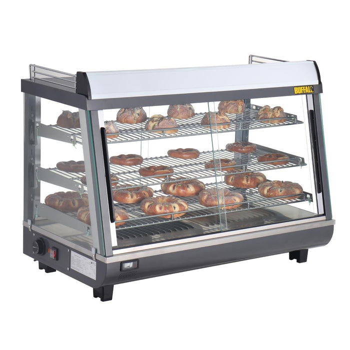Buffalo Front and Rear Door Heated Merchandiser 136Ltr Buffalo