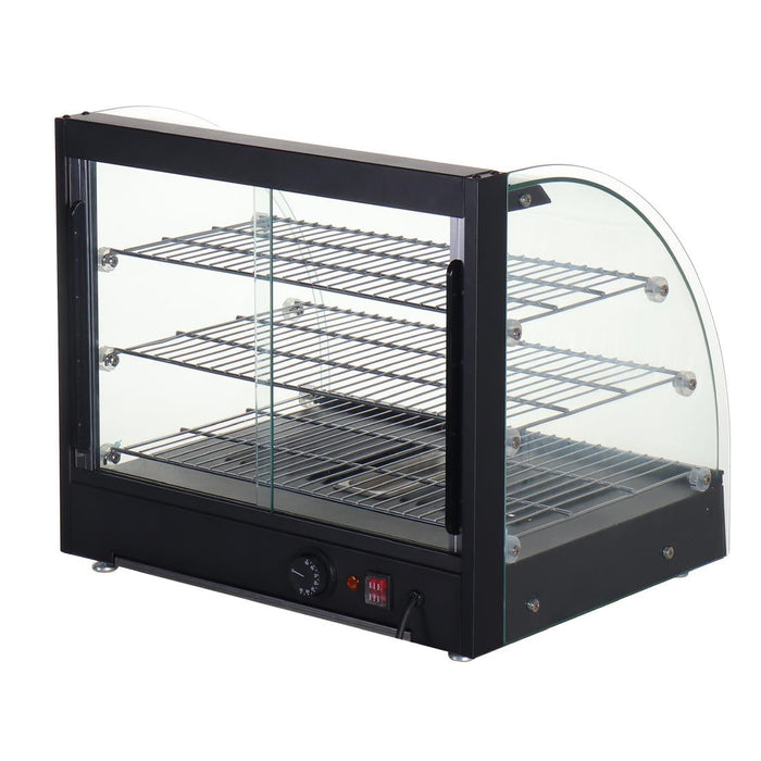 Nisbets Essentials Heated Food Display Merchandiser 82Ltr Nisbets Essentials