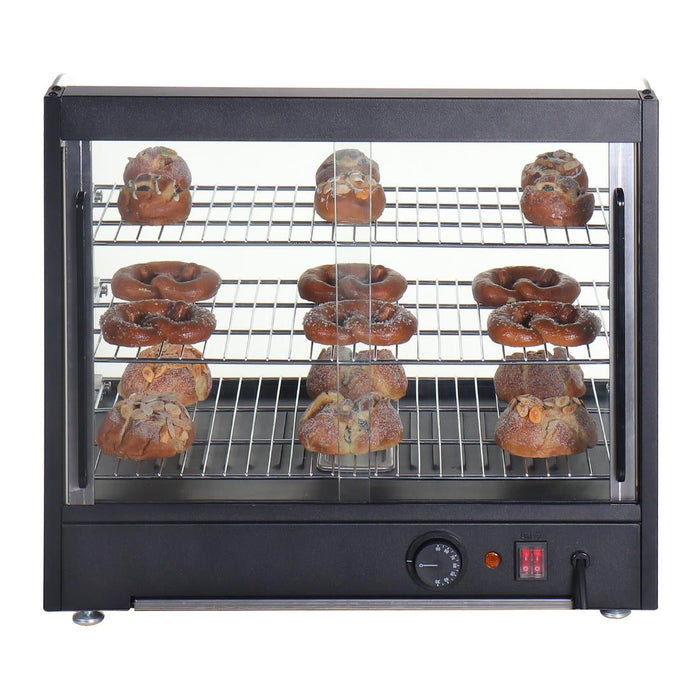 Nisbets Essentials Heated Food Display Merchandiser 82Ltr Nisbets Essentials