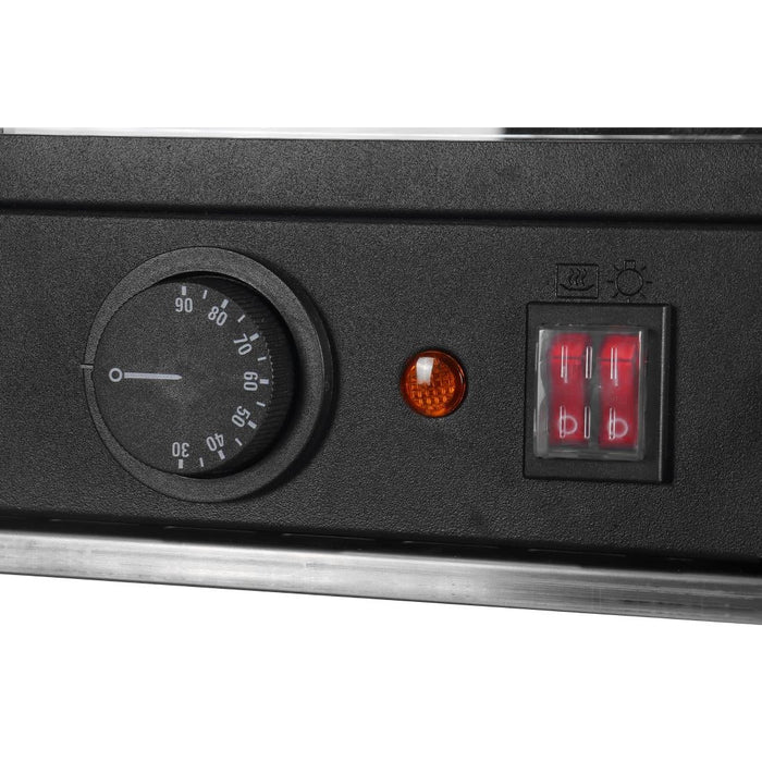 Nisbets Essentials Heated Food Display Merchandiser 82Ltr Nisbets Essentials
