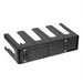 Nisbets Essentials 4-Slot Cup Holder Polypropylene Black Nisbets Essentials