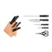 Wüsthof Gourmet 6-Piece Knife Set with Block Wusthof