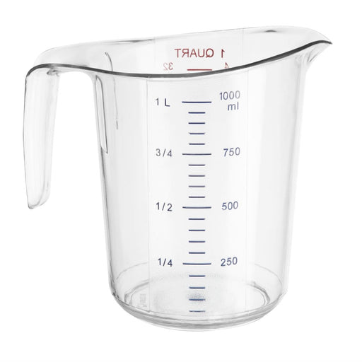 Vogue Polycarbonate Measuring Jug 1Ltr Vogue