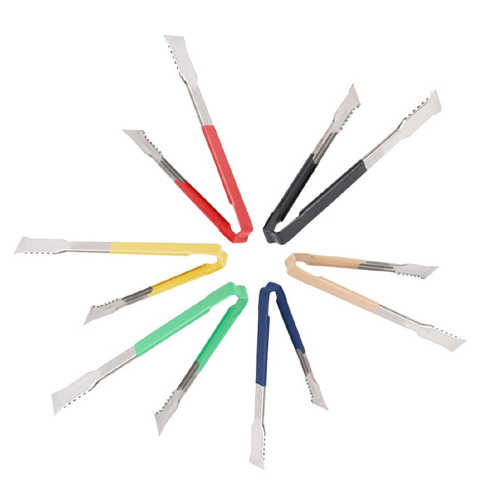 Set of six tongs. Length: 12'' / 305mm