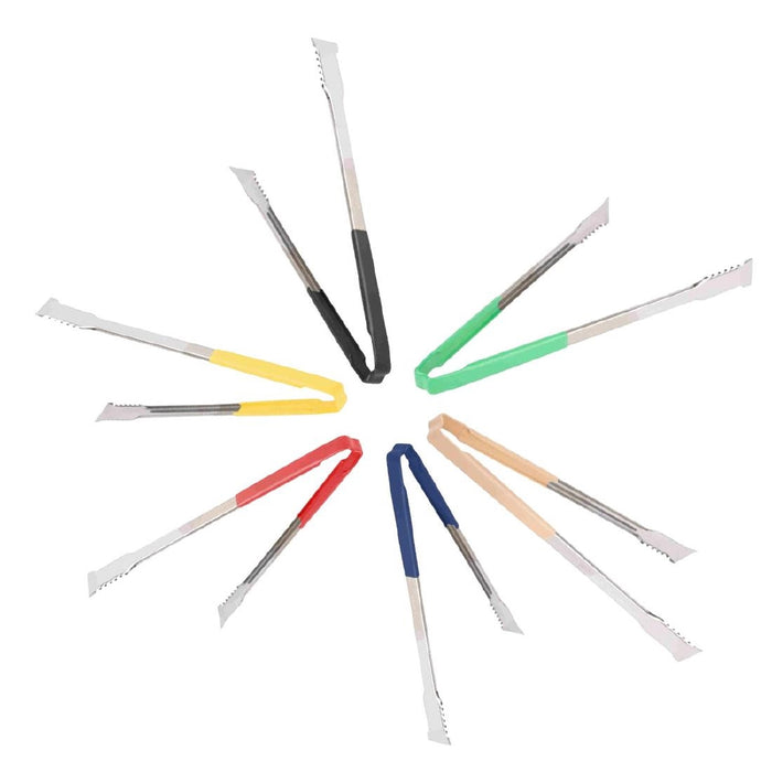 Set of six tongs. Length: 16'' / 406mm