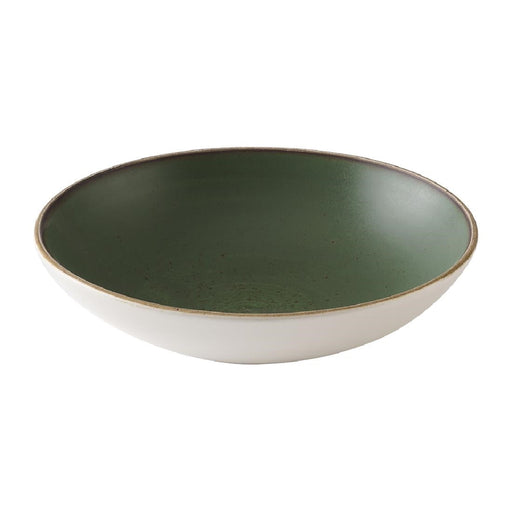 Churchill Stonecast Sorrel Green Coupe Bowls 247mm (12 Pack) Churchill Super Vitrified
