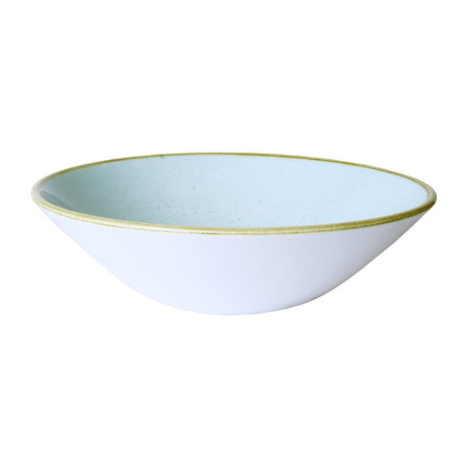Churchill Stonecast Duck Egg Deep Coupe Bowls 180mm (6 Pack) Churchill Super Vitrified