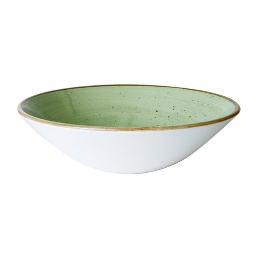 Churchill Stonecast Sage Green Deep Coupe Bowls 205mm (6 Pack) Churchill Super Vitrified