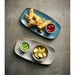 Churchill Stonecast Raw Teal Chefs Oblong Plates 270 x 127mm (12 Pack) Churchill Super Vitrified