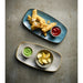 Churchill Stonecast Raw Grey Chefs Oblong Plates 270 x 127mm (12 Pack) Churchill Super Vitrified