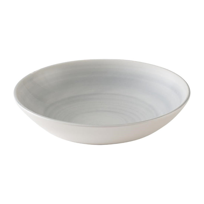 Churchill Stonecast Canvas Grey Evolve Coupe Bowls 247mm (12 Pack) Churchill Super Vitrified