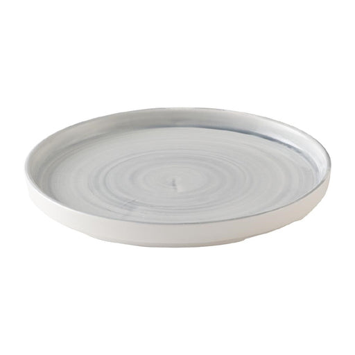 Churchill Stonecast Canvas Grey Walled Plates 280mm (6 Pack) Churchill Super Vitrified