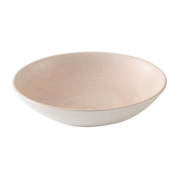 Churchill Stonecast Canvas Coral Evolve Coupe Bowls 247mm (12 Pack) Churchill Super Vitrified