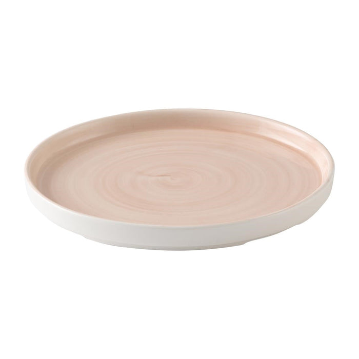 Churchill Stonecast Canvas Coral Walled Plates 160mm (6 Pack) Churchill Super Vitrified