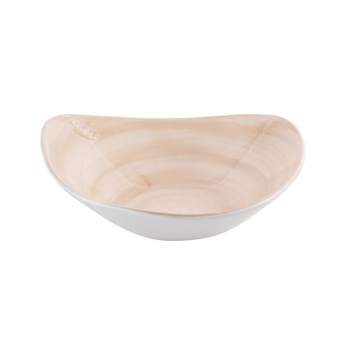 Churchill Stonecast Canvas Coral Lotus Bowls 228mm (12 Pack) Churchill Super Vitrified