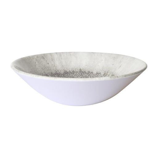 Churchill Studio Prints Fusion Grey Deep Coupe Bowls 203mm (6 Pack) Churchill Super Vitrified