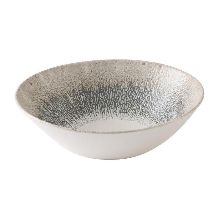 Churchill Studio Prints Fusion Grey Deep Coupe Bowls 178mm (6 Pack) Churchill Super Vitrified