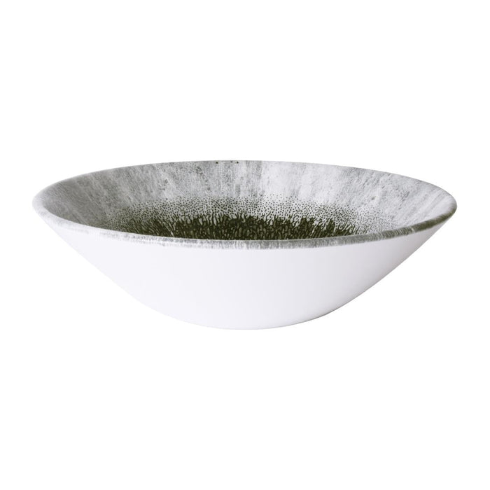Churchill Studio Prints Fusion Black Deep Coupe Bowls 203mm (6 Pack) Churchill Super Vitrified