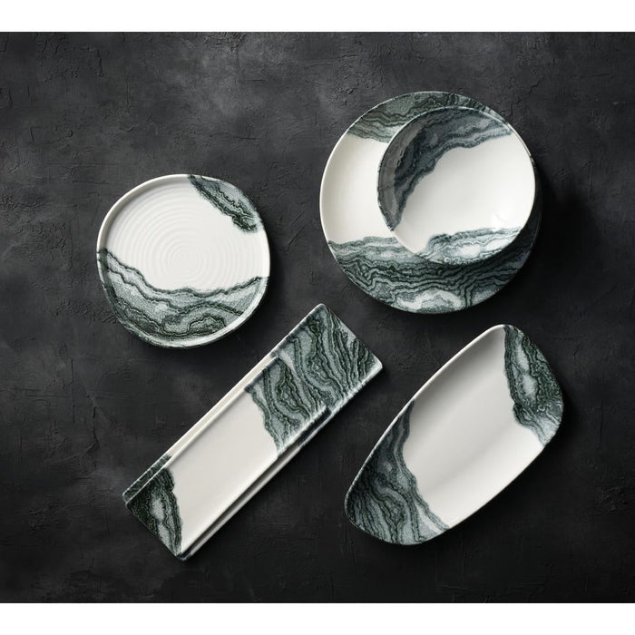 Churchill Tide Black Evolve Coupe Plates 285mm (12 Pack) Churchill Super Vitrified