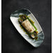 Churchill Tide Black Chefs Geo Plates 330 x 178mm (6 Pack) Churchill Super Vitrified